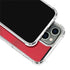 Denmark Soccer Flag iPhone 13 Pro Max Clear Case